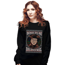 Load image into Gallery viewer, Shirts Long Sleeve Shirts, Unisex / Small / Black Born To Be Belsnickel
