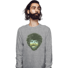 Load image into Gallery viewer, Shirts Long Sleeve Shirts, Unisex / Small / Sports Grey Bob Ross
