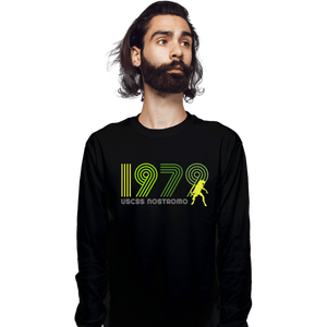Daily_Deal_Shirts Long Sleeve Shirts, Unisex / Small / Black USCSS Nostromo 1979