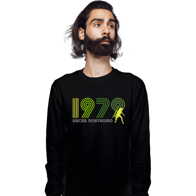 Daily_Deal_Shirts Long Sleeve Shirts, Unisex / Small / Black USCSS Nostromo 1979