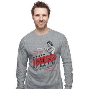 Secret_Shirts Long Sleeve Shirts, Unisex / Small / Sports Grey Dalton Martial Arts