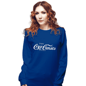 Shirts Long Sleeve Shirts, Unisex / Small / Royal Blue Cryogenics