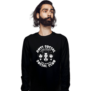 Shirts Long Sleeve Shirts, Unisex / Small / Black School Ghouls