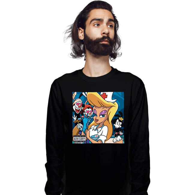 Secret_Shirts Long Sleeve Shirts, Unisex / Small / Black Hello Nurse