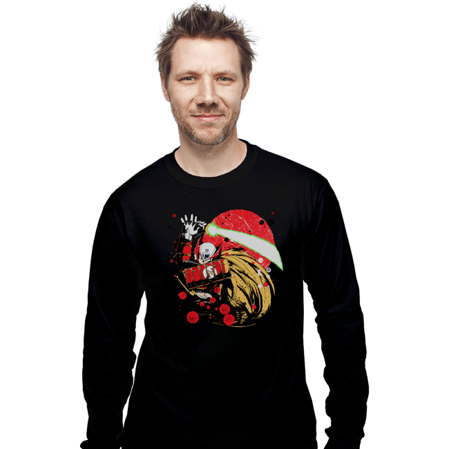 Secret_Shirts Long Sleeve Shirts, Unisex / Small / Black Samurai Zero
