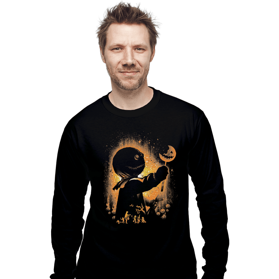 Shirts Long Sleeve Shirts, Unisex / Small / Black Ghost Of Halloween