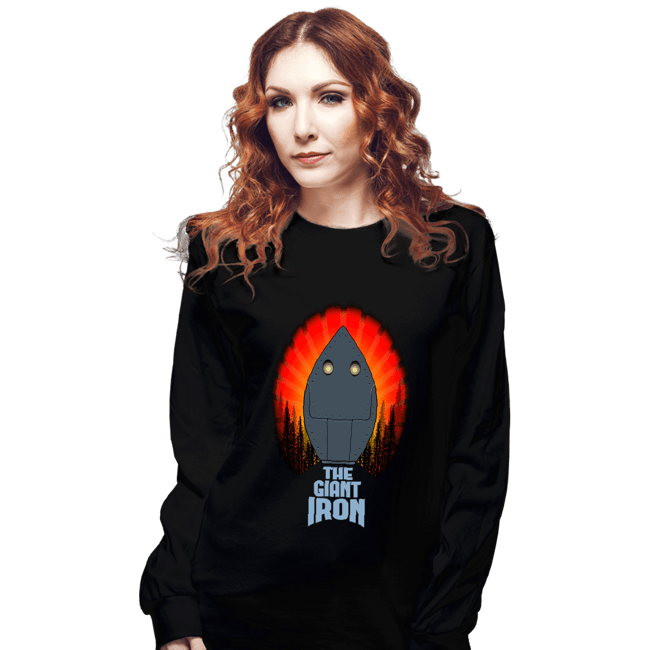 Shirts Long Sleeve Shirts, Unisex / Small / Black The Giant Iron