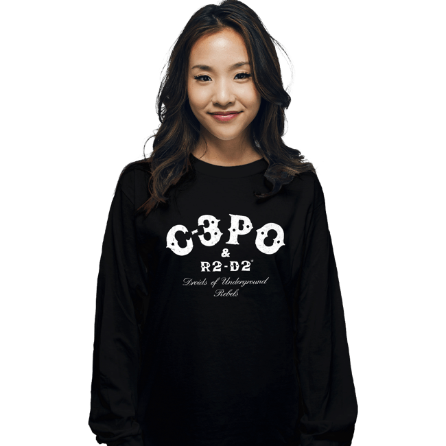 Daily_Deal_Shirts Long Sleeve Shirts, Unisex / Small / Black Galactic Punks