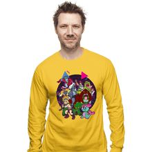 Load image into Gallery viewer, Secret_Shirts Long Sleeve Shirts, Unisex / Small / Gold Sooo 80s
