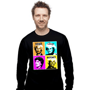 Secret_Shirts Long Sleeve Shirts, Unisex / Small / Black Golden Savages