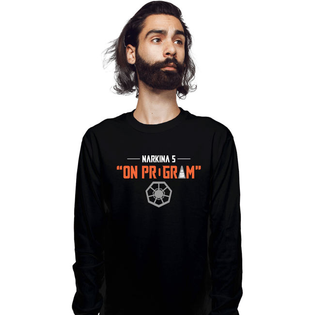 Daily_Deal_Shirts Long Sleeve Shirts, Unisex / Small / Black On Program