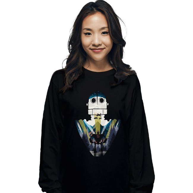 Secret_Shirts Long Sleeve Shirts, Unisex / Small / Black The Gentle Giant