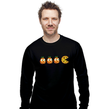 Load image into Gallery viewer, Daily_Deal_Shirts Long Sleeve Shirts, Unisex / Small / Black Pizza-Man!
