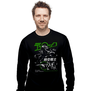 Daily_Deal_Shirts Long Sleeve Shirts, Unisex / Small / Black Jikuu Senshi Turok