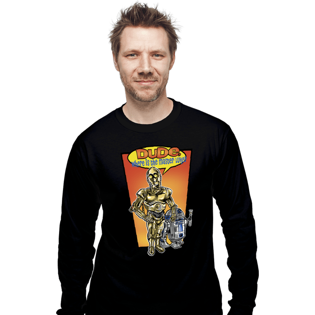 Secret_Shirts Long Sleeve Shirts, Unisex / Small / Black Where is the Master Luke