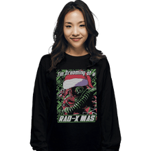 Load image into Gallery viewer, Shirts Long Sleeve Shirts, Unisex / Small / Black Rad Xmas
