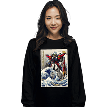 Load image into Gallery viewer, Daily_Deal_Shirts Long Sleeve Shirts, Unisex / Small / Black Wing Zero

