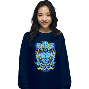 Secret_Shirts Long Sleeve Shirts, Unisex / Small / Navy Angemon!