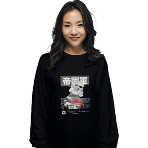 Shirts Long Sleeve Shirts, Unisex / Small / Black Edo Stormtrooper