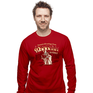 Daily_Deal_Shirts Long Sleeve Shirts, Unisex / Small / Red Dagobah Humbug