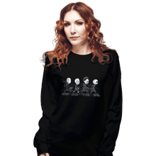 Load image into Gallery viewer, Shirts Long Sleeve Shirts, Unisex / Small / Black Black Scrawny Road
