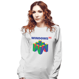 Shirts Long Sleeve Shirts, Unisex / Small / White Operating System