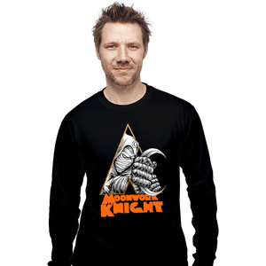Secret_Shirts Long Sleeve Shirts, Unisex / Small / Black Moonwork Knight