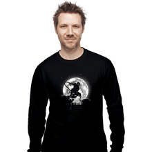 Load image into Gallery viewer, Shirts Long Sleeve Shirts, Unisex / Small / Black Moonlight Hero

