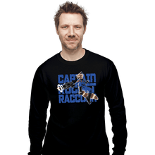Load image into Gallery viewer, Secret_Shirts Long Sleeve Shirts, Unisex / Small / Black Captain Rocket Raccoon
