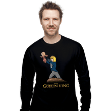 Load image into Gallery viewer, Shirts Long Sleeve Shirts, Unisex / Small / Black The Goblin King
