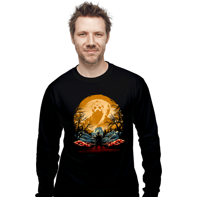 Daily_Deal_Shirts Long Sleeve Shirts, Unisex / Small / Black Jason's Attack