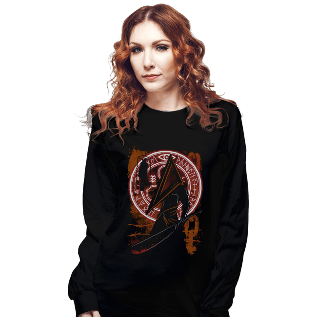 Secret_Shirts Long Sleeve Shirts, Unisex / Small / Black Silent Executioner