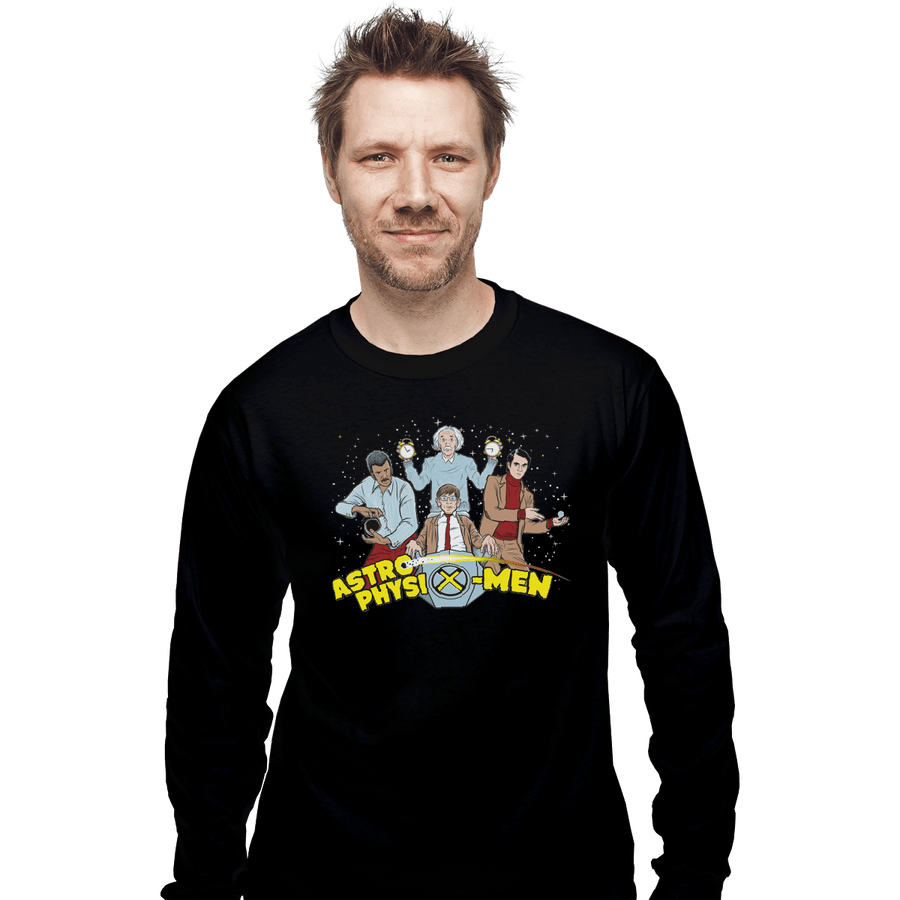 Shirts Long Sleeve Shirts, Unisex / Small / Black Astro PhysiX-Men