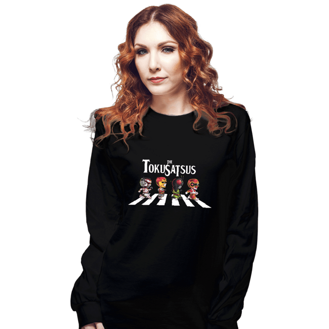 Secret_Shirts Long Sleeve Shirts, Unisex / Small / Black The Tokusatsus