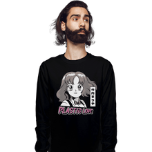 Load image into Gallery viewer, Shirts Long Sleeve Shirts, Unisex / Small / Black Plastic Love Manga
