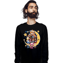Load image into Gallery viewer, Daily_Deal_Shirts Long Sleeve Shirts, Unisex / Small / Black Sailor Mushroom
