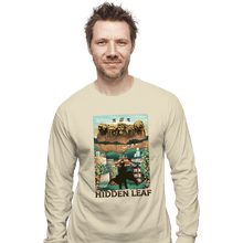 Load image into Gallery viewer, Daily_Deal_Shirts Long Sleeve Shirts, Unisex / Small / Natural Visit Hidden Leaf
