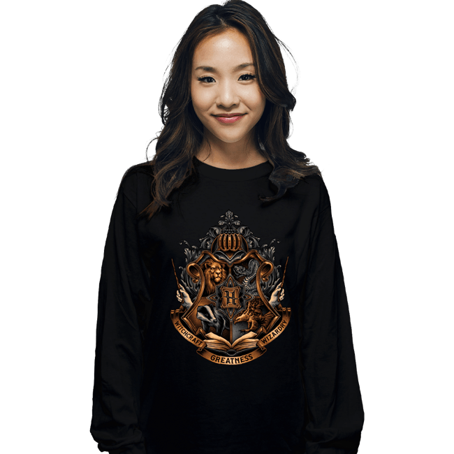 Daily_Deal_Shirts Long Sleeve Shirts, Unisex / Small / Black Home Of Magic And Greatness