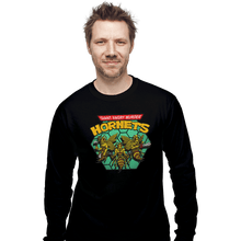 Load image into Gallery viewer, Shirts Long Sleeve Shirts, Unisex / Small / Black Murder Hornets
