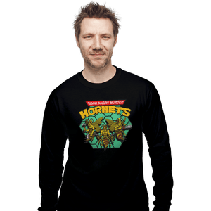 Shirts Long Sleeve Shirts, Unisex / Small / Black Murder Hornets