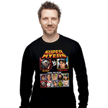Load image into Gallery viewer, Daily_Deal_Shirts Long Sleeve Shirts, Unisex / Small / Black Super Mike Myers
