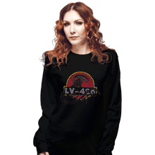 Load image into Gallery viewer, Shirts Long Sleeve Shirts, Unisex / Small / Black LV-426
