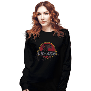 Shirts Long Sleeve Shirts, Unisex / Small / Black LV-426