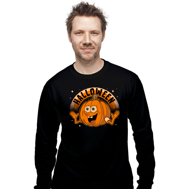 Daily_Deal_Shirts Long Sleeve Shirts, Unisex / Small / Black Halloween Bob