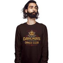 Load image into Gallery viewer, Shirts Long Sleeve Shirts, Unisex / Small / Dark Chocolate Darunia&#39;s Death Mountain

