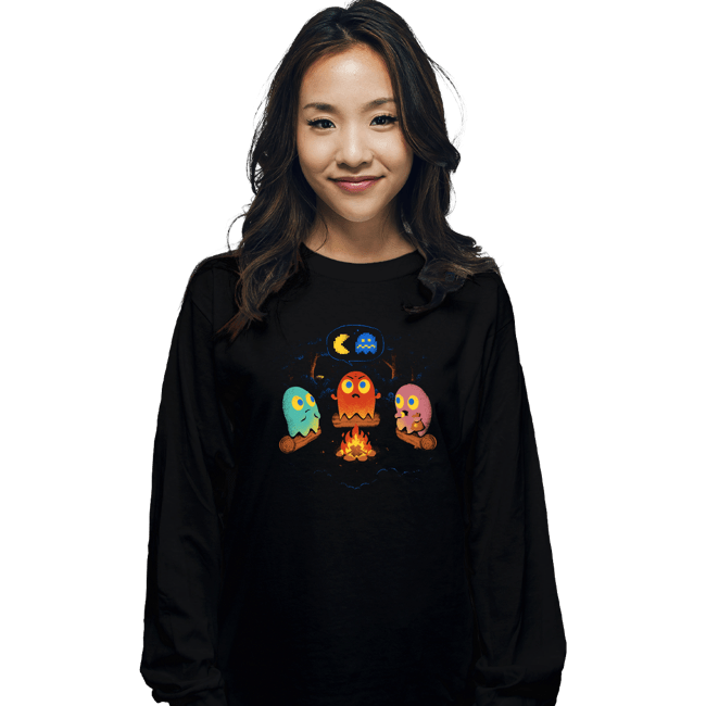 Secret_Shirts Long Sleeve Shirts, Unisex / Small / Black Ghost Stories!!