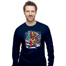 Load image into Gallery viewer, Shirts Long Sleeve Shirts, Unisex / Small / Navy Ridley Buster
