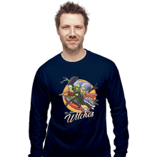 Load image into Gallery viewer, Daily_Deal_Shirts Long Sleeve Shirts, Unisex / Small / Navy Witches
