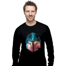 Load image into Gallery viewer, Daily_Deal_Shirts Long Sleeve Shirts, Unisex / Small / Black Galactic Mandalorian
