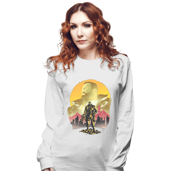 Daily_Deal_Shirts Long Sleeve Shirts, Unisex / Small / White AVALANCHE Leader